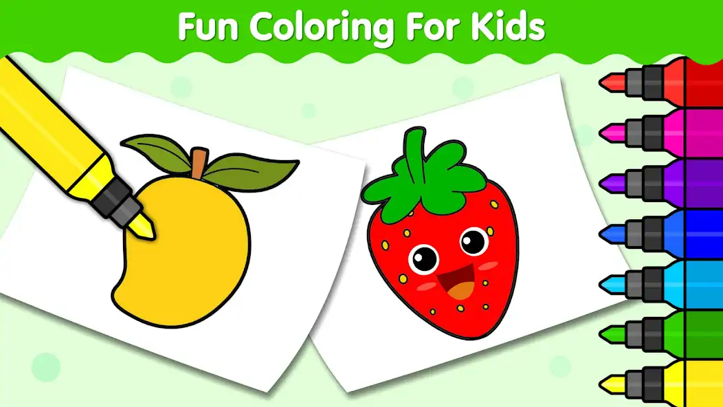 Download Coloring Games for Kids: Color MOD [Unlimited money/gems] + MOD [Menu] APK for Android