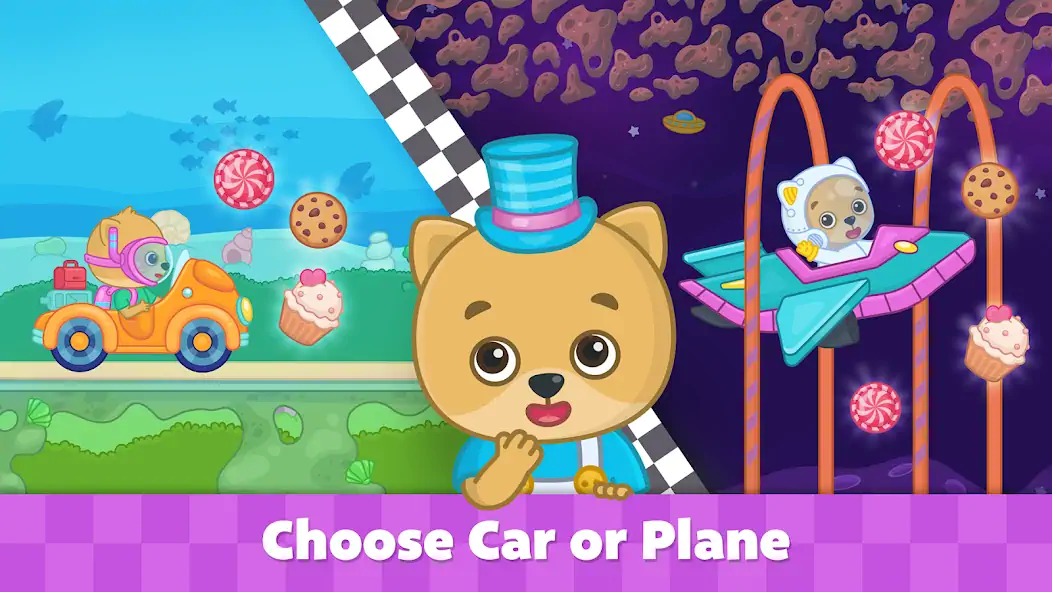 Download Bimi Boo Car Games for Kids MOD [Unlimited money/gems] + MOD [Menu] APK for Android