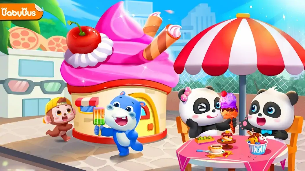 Download Little Panda’s Dream Town MOD [Unlimited money/gems] + MOD [Menu] APK for Android