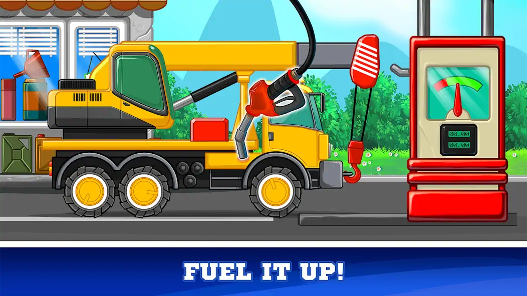 Download Kids Cars Games build a truck MOD [Unlimited money/gems] + MOD [Menu] APK for Android