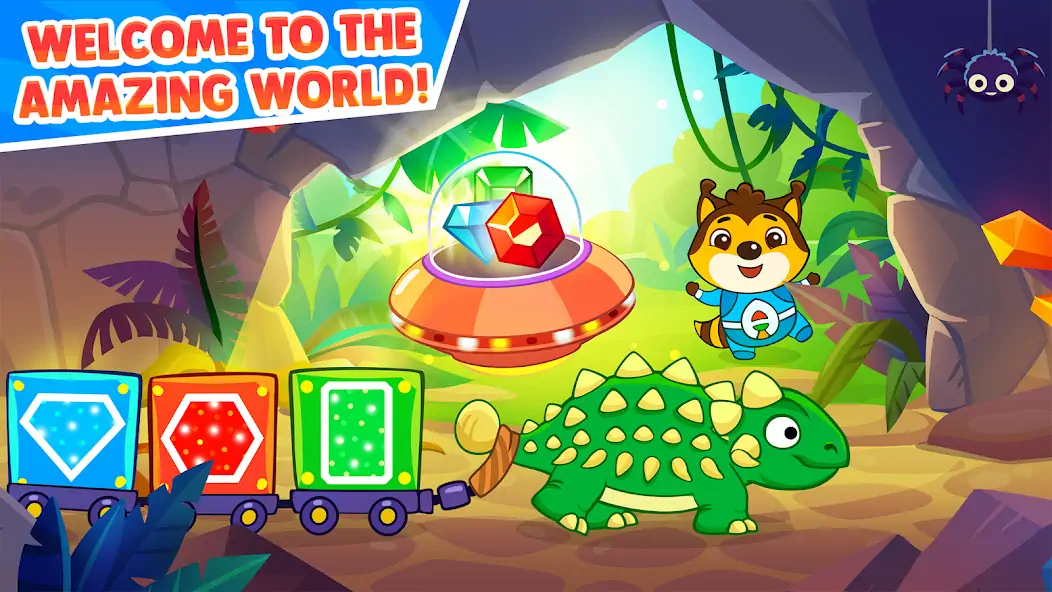 Download Dinosaur games for toddlers MOD [Unlimited money/gems] + MOD [Menu] APK for Android