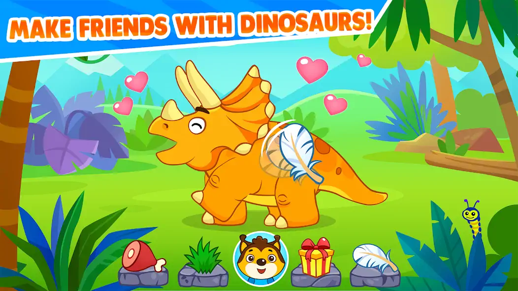 Download Dinosaur games for toddlers MOD [Unlimited money/gems] + MOD [Menu] APK for Android