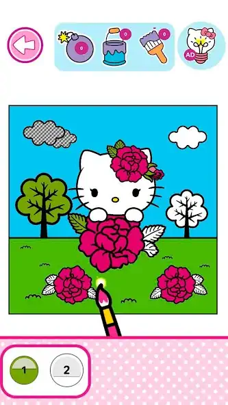 Download Hello Kitty: Coloring Book MOD [Unlimited money/gems] + MOD [Menu] APK for Android
