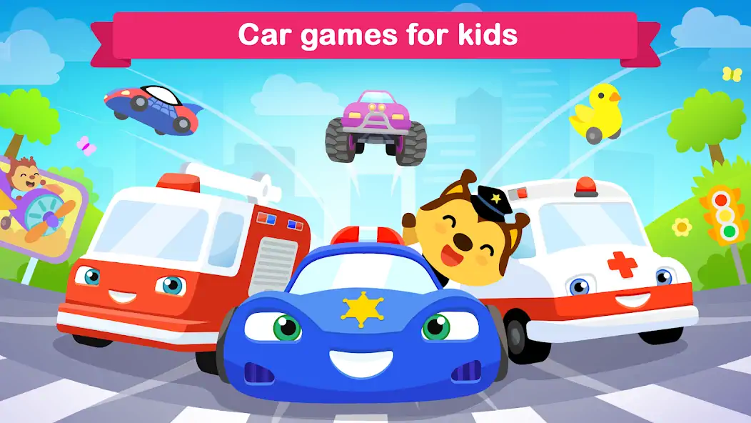 Download Car games for kids & toddler MOD [Unlimited money/coins] + MOD [Menu] APK for Android