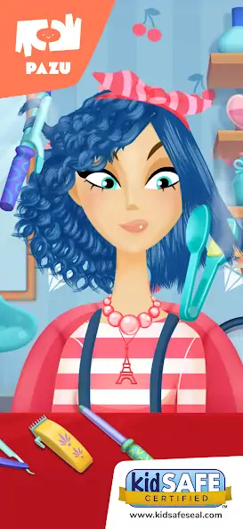 Download Pazu Girls hair salon 2 MOD [Unlimited money/gems] + MOD [Menu] APK for Android