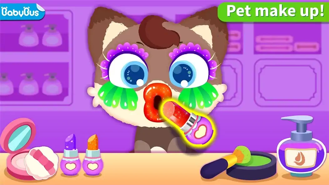 Download Little Panda's Pet Salon MOD [Unlimited money/gems] + MOD [Menu] APK for Android