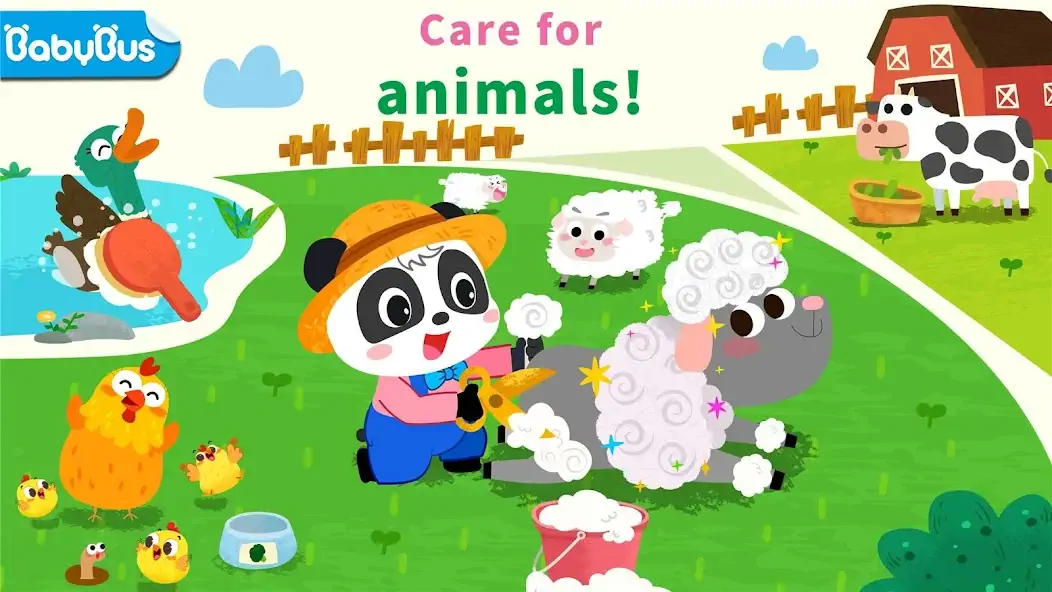 Download Baby Panda's Animal Farm MOD [Unlimited money] + MOD [Menu] APK for Android