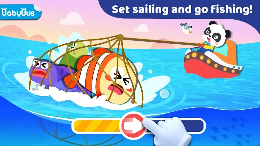 Download Baby Panda: Fishing MOD [Unlimited money] + MOD [Menu] APK for Android
