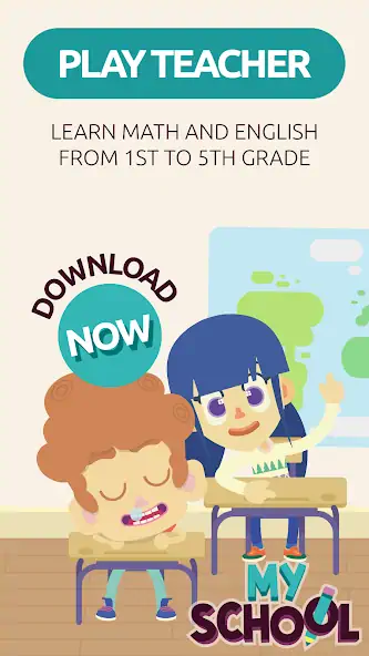 Download MySchool - Learning Game MOD [Unlimited money/gems] + MOD [Menu] APK for Android