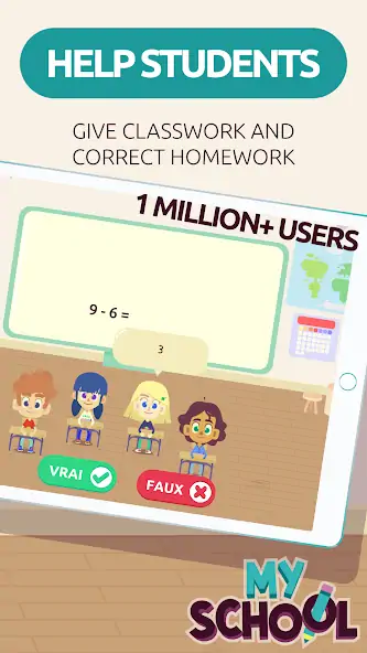 Download MySchool - Learning Game MOD [Unlimited money/gems] + MOD [Menu] APK for Android