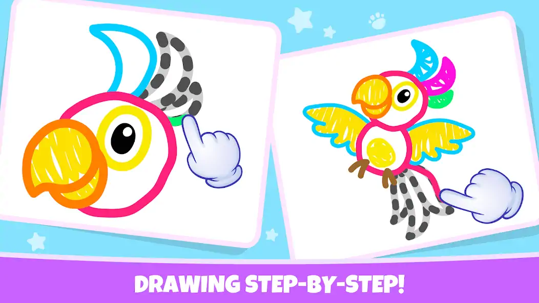 Download Drawing for kids! Toddler draw MOD [Unlimited money/gems] + MOD [Menu] APK for Android