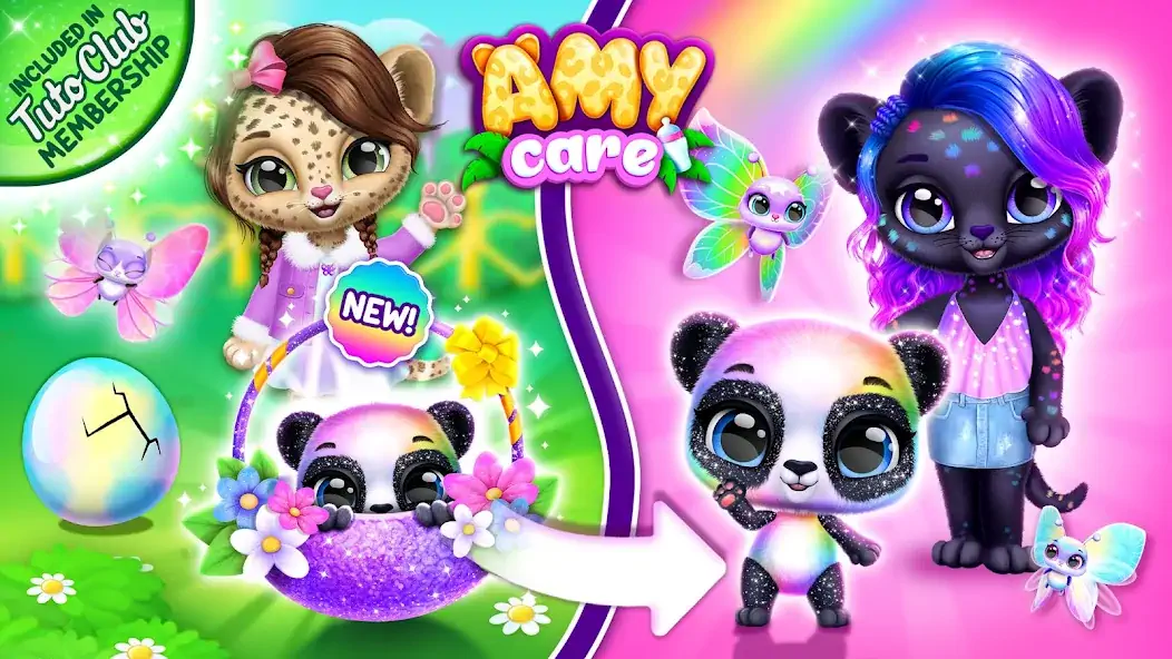 Download Amy Care - My Leopard Baby MOD [Unlimited money] + MOD [Menu] APK for Android