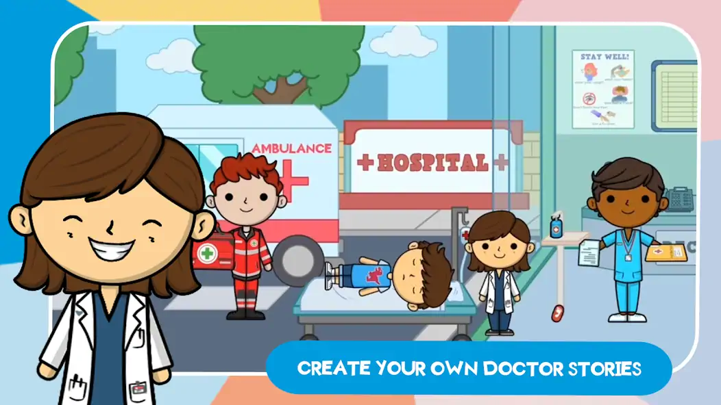 Download Lila's World:Dr Hospital Games MOD [Unlimited money/gems] + MOD [Menu] APK for Android