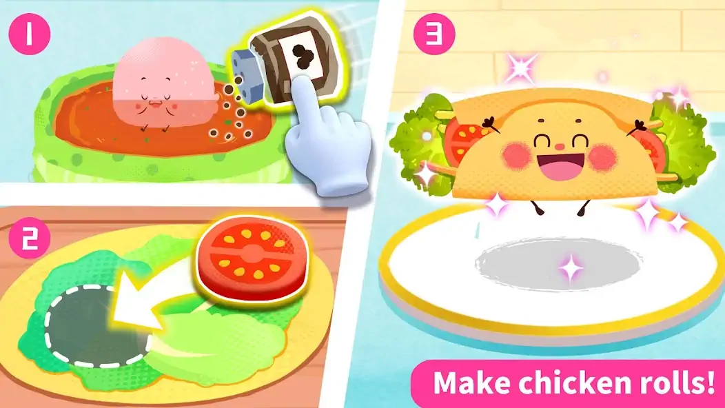 Download Baby Panda's Magic Kitchen MOD [Unlimited money/gems] + MOD [Menu] APK for Android