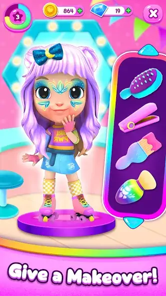 Download Cutie Care - Sweet Babysitter MOD [Unlimited money/gems] + MOD [Menu] APK for Android