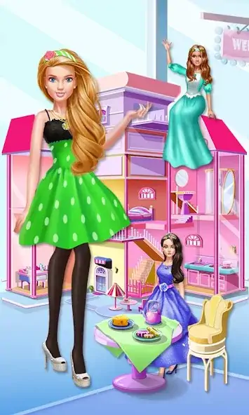 Download Fashion Doll: Dream House Life MOD [Unlimited money/gems] + MOD [Menu] APK for Android