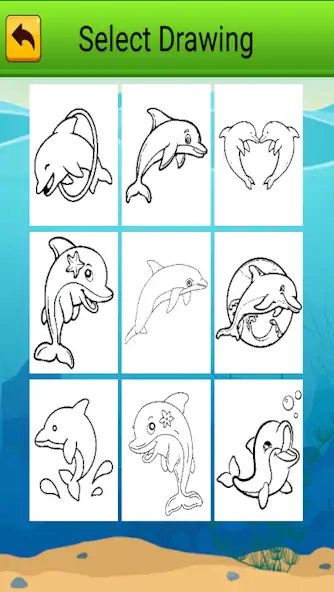 Download Coloring Pages Dolphin Shark MOD [Unlimited money] + MOD [Menu] APK for Android