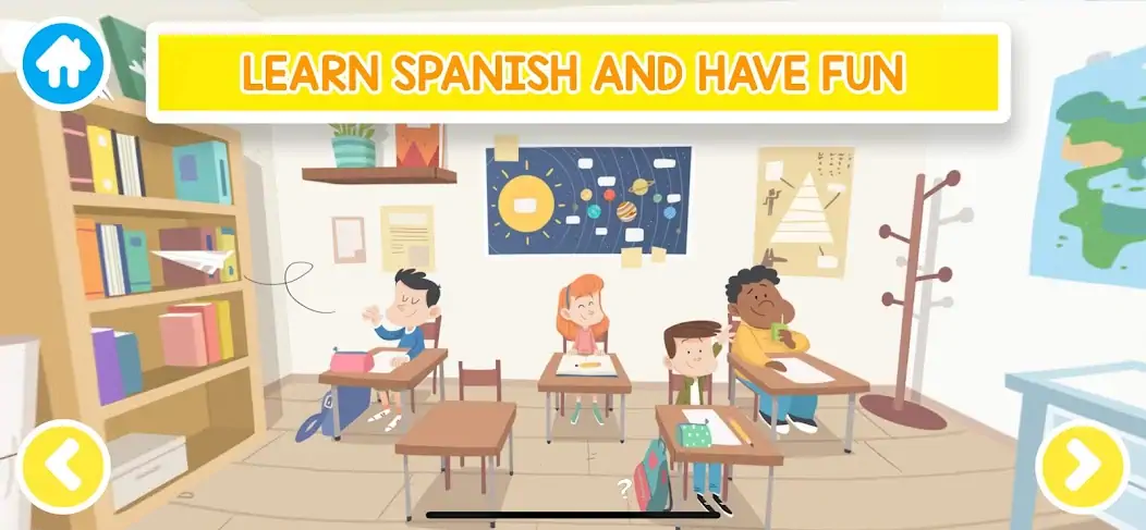 Download LANGUAKIDS Spanish for kids MOD [Unlimited money/gems] + MOD [Menu] APK for Android