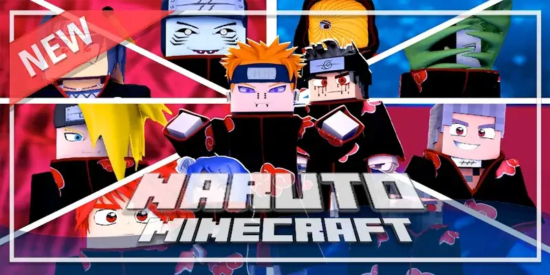 Download Naruto Mods for Minecraft PE MOD [Unlimited money/gems] + MOD [Menu] APK for Android