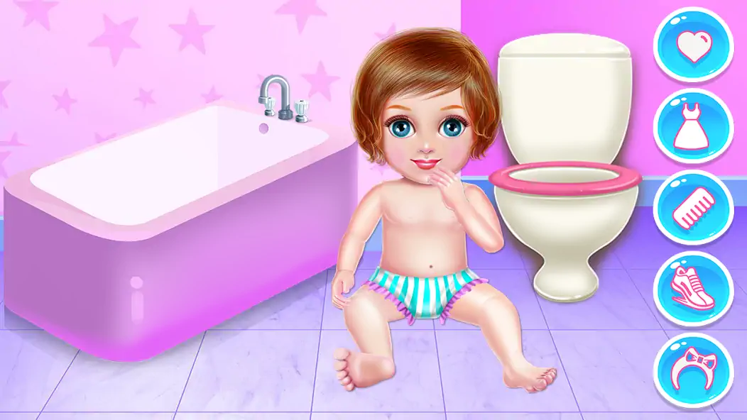 Download Crazy Little Girl Nanny Care MOD [Unlimited money/gems] + MOD [Menu] APK for Android