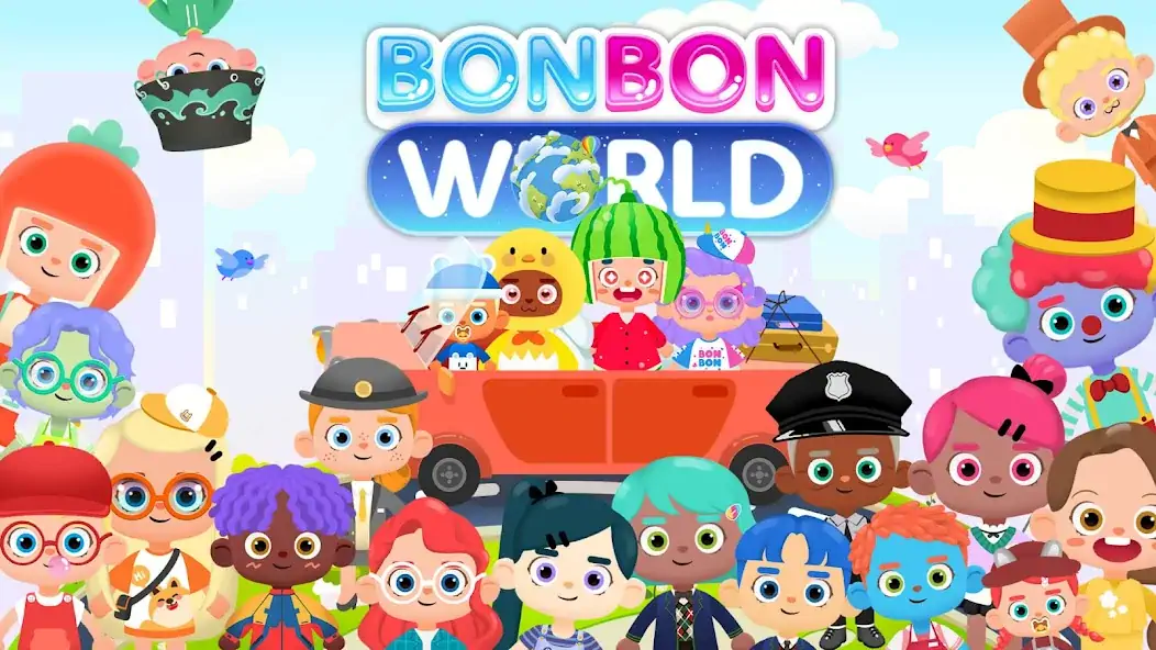 Download BonBon Life World Kids Games MOD [Unlimited money/gems] + MOD [Menu] APK for Android