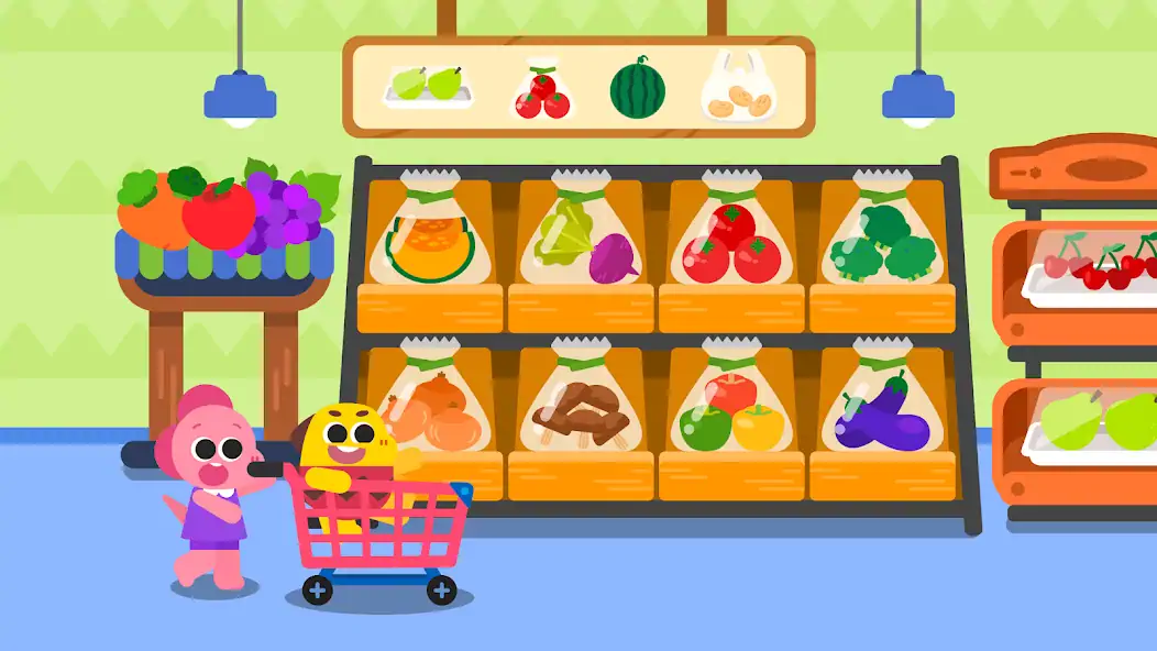Download Cocobi Supermarket - Kids game MOD [Unlimited money] + MOD [Menu] APK for Android