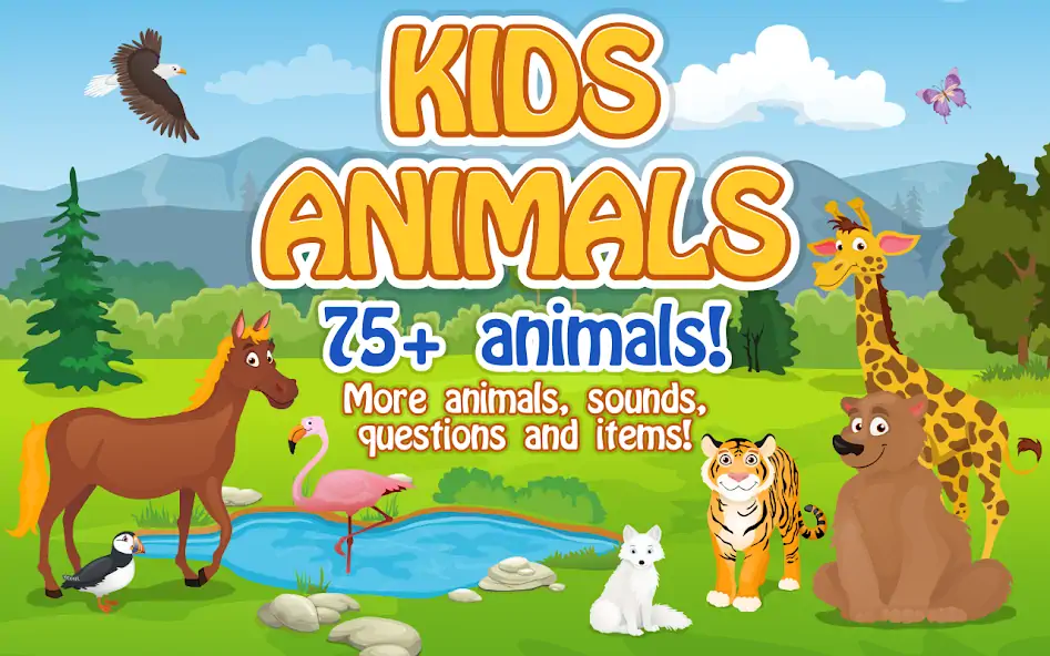 Download Kids Animals MOD [Unlimited money/gems] + MOD [Menu] APK for Android
