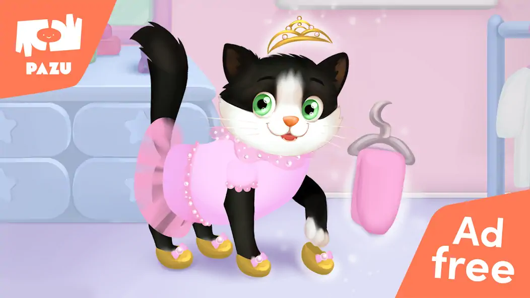 Download Cat game - Pet Care & Dress up MOD [Unlimited money/coins] + MOD [Menu] APK for Android