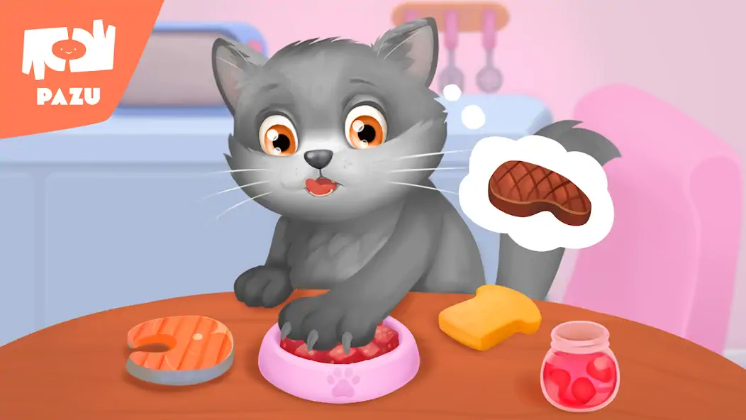 Download Cat game - Pet Care & Dress up MOD [Unlimited money/coins] + MOD [Menu] APK for Android