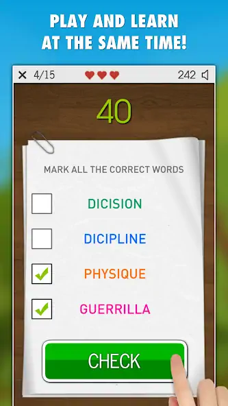 Download Spelling Master PRO MOD [Unlimited money/coins] + MOD [Menu] APK for Android