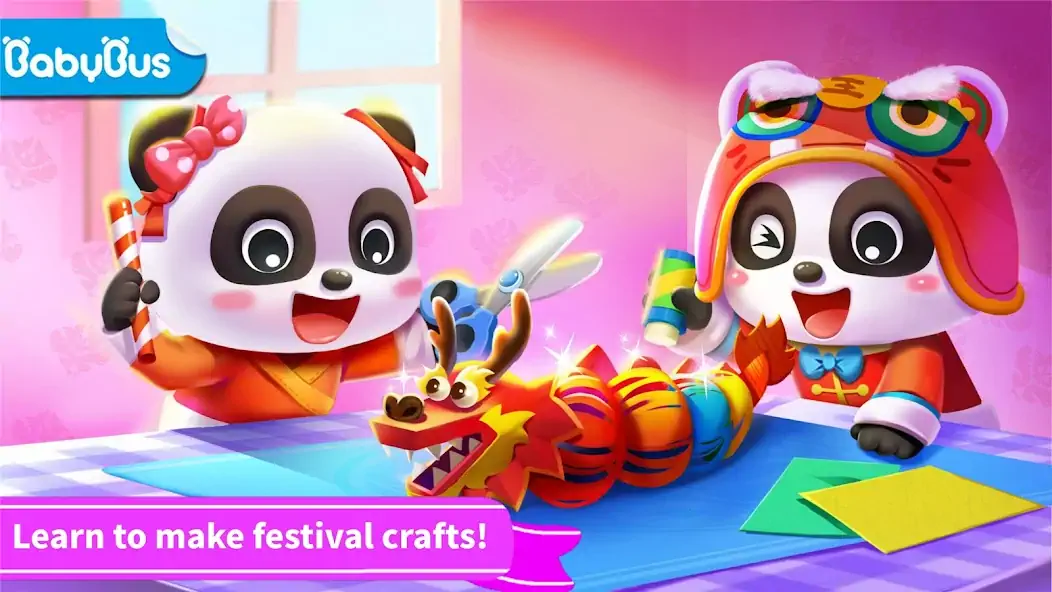 Download Little Panda's Festival Crafts MOD [Unlimited money/coins] + MOD [Menu] APK for Android