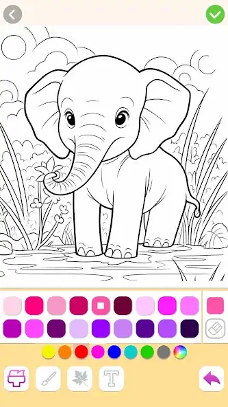 Download Animal coloring pages games MOD [Unlimited money] + MOD [Menu] APK for Android