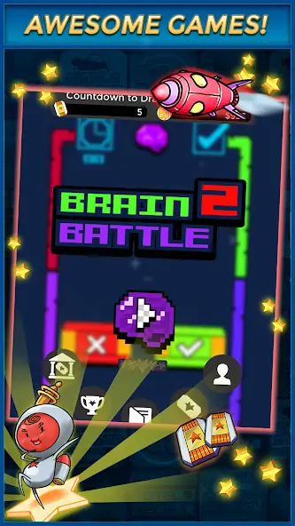 Download Brain Battle 2 - Make Money MOD [Unlimited money/gems] + MOD [Menu] APK for Android