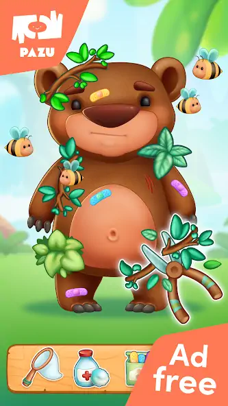 Download Jungle Animal Kids Care Games MOD [Unlimited money/gems] + MOD [Menu] APK for Android