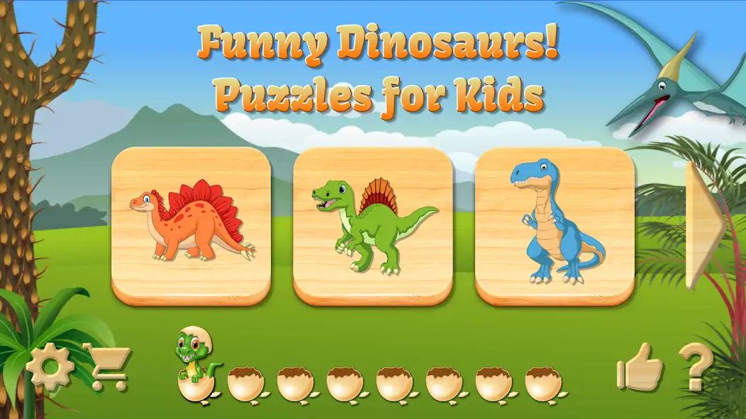 Download Dino Puzzle MOD [Unlimited money] + MOD [Menu] APK for Android