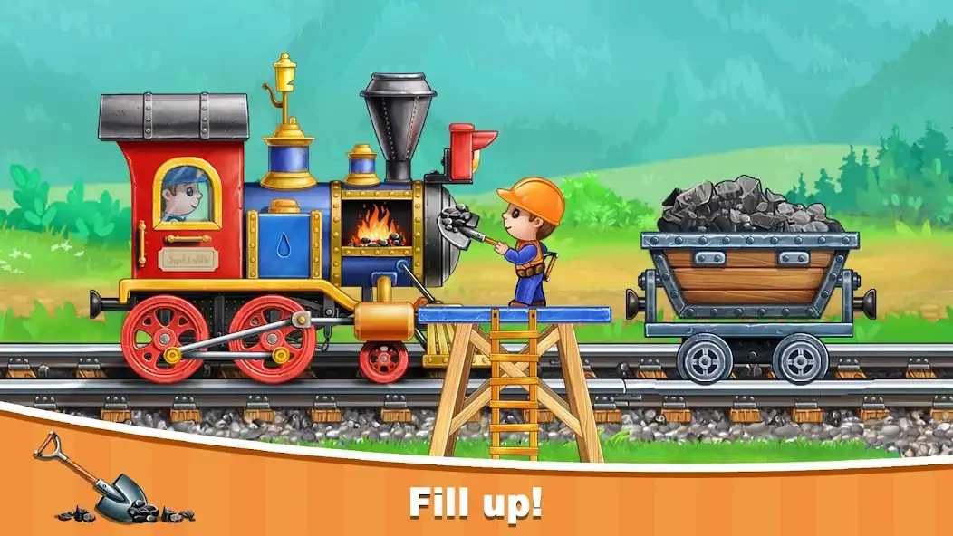 Download Train Games for Kids: station MOD [Unlimited money/gems] + MOD [Menu] APK for Android
