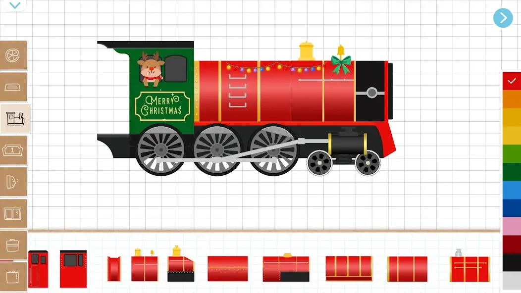 Download Christmas Train Game For Kids MOD [Unlimited money/coins] + MOD [Menu] APK for Android