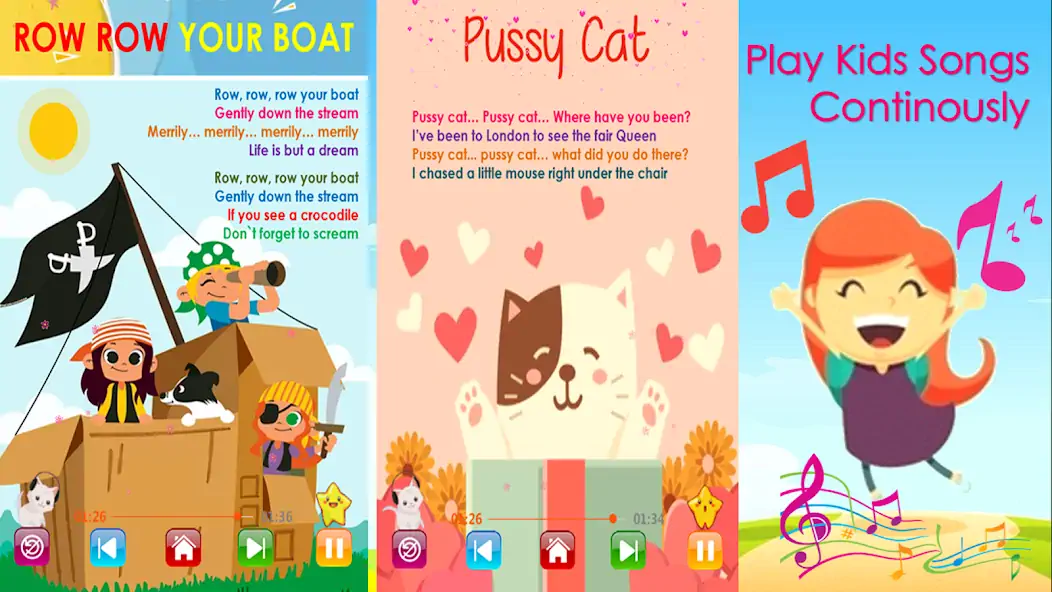 Download Nursery Rhymes - Kids Songs MOD [Unlimited money/gems] + MOD [Menu] APK for Android