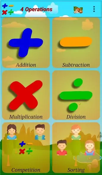 Download 4 Operations Math Game MOD [Unlimited money] + MOD [Menu] APK for Android