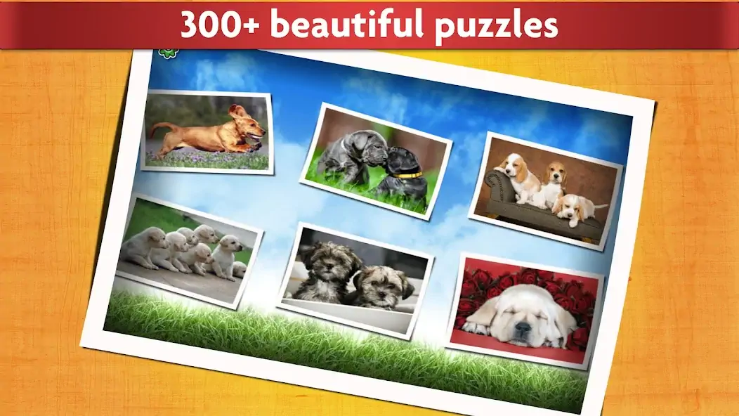 Download Dogs Jigsaw Puzzle Game Kids MOD [Unlimited money] + MOD [Menu] APK for Android