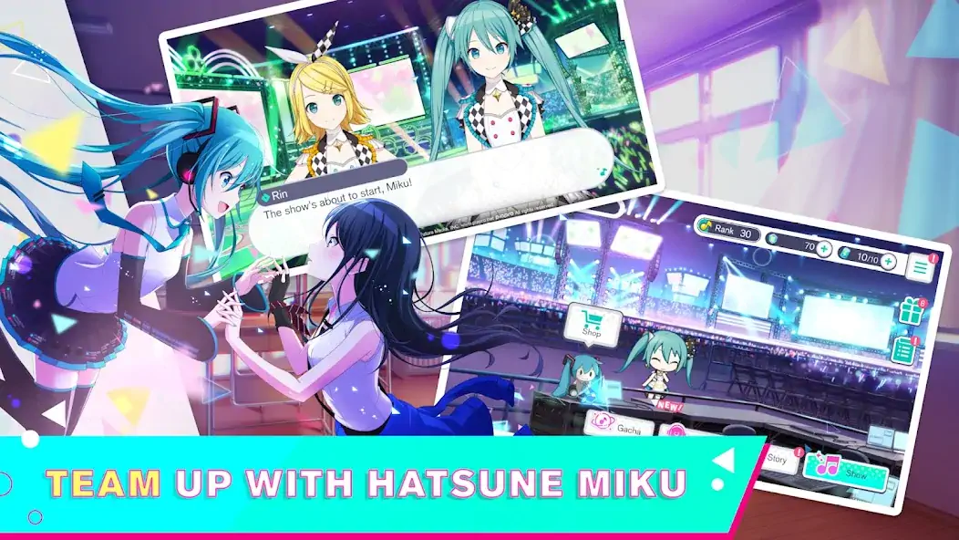Download HATSUNE MIKU: COLORFUL STAGE! MOD [Unlimited money/gems] + MOD [Menu] APK for Android