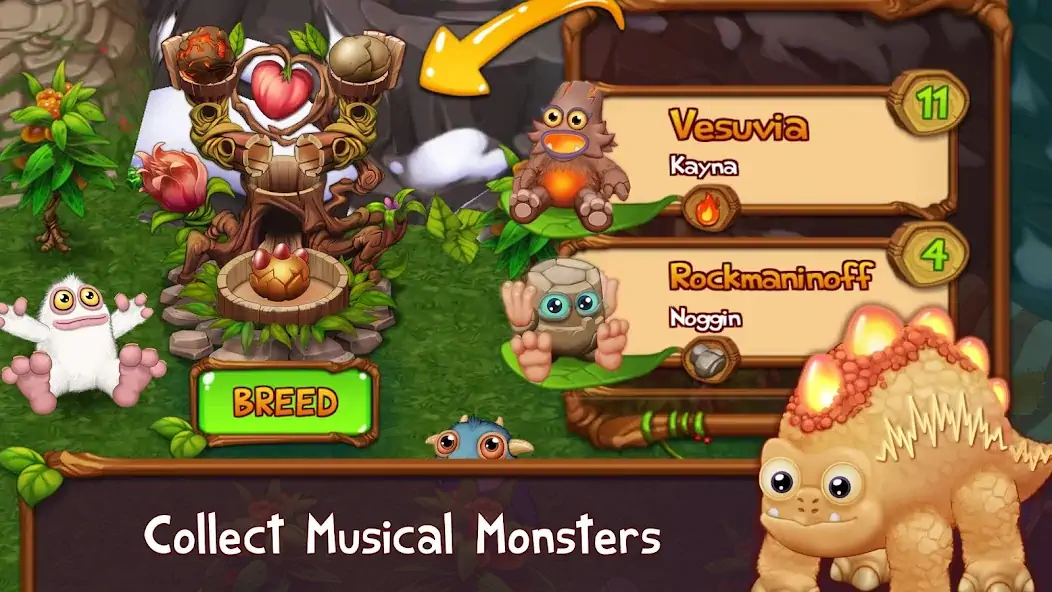 Download Singing Monsters: Dawn of Fire MOD [Unlimited money/gems] + MOD [Menu] APK for Android