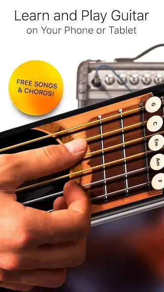 Download Real Guitar - Music Band Game MOD [Unlimited money/gems] + MOD [Menu] APK for Android