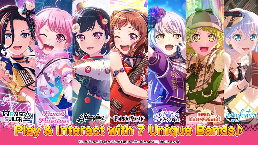 Download BanG Dream! Girls Band Party! MOD [Unlimited money/gems] + MOD [Menu] APK for Android