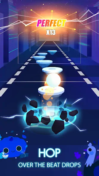 Download Hop Ball 3D: Dancing Ball MOD [Unlimited money/coins] + MOD [Menu] APK for Android