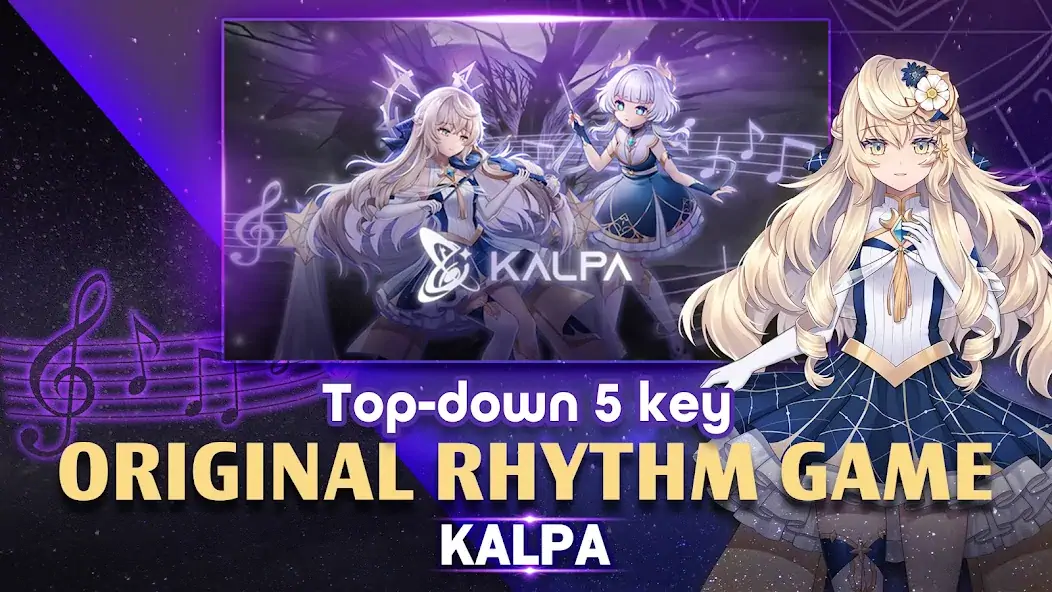 Download KALPA - Original Rhythm Game MOD [Unlimited money] + MOD [Menu] APK for Android