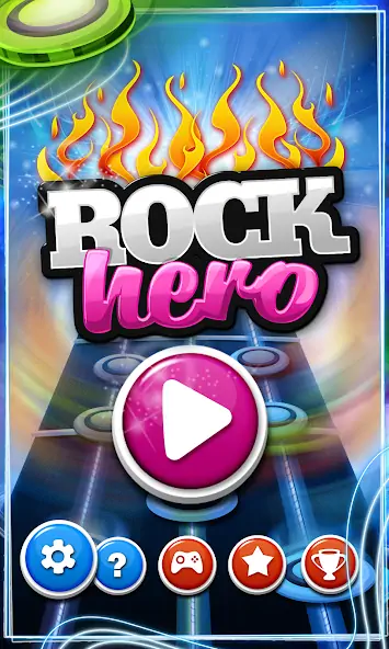 Download Rock Hero - Guitar Music Game MOD [Unlimited money/coins] + MOD [Menu] APK for Android