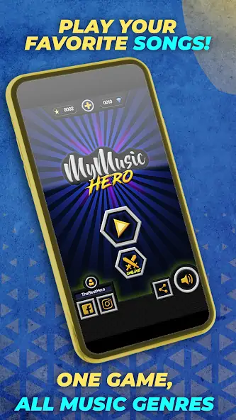Download Guitar Hero Mobile: Music Game MOD [Unlimited money] + MOD [Menu] APK for Android