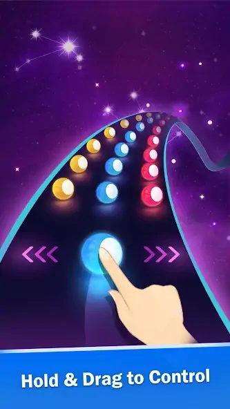 Download Music Color Road: Dancing Ball MOD [Unlimited money] + MOD [Menu] APK for Android