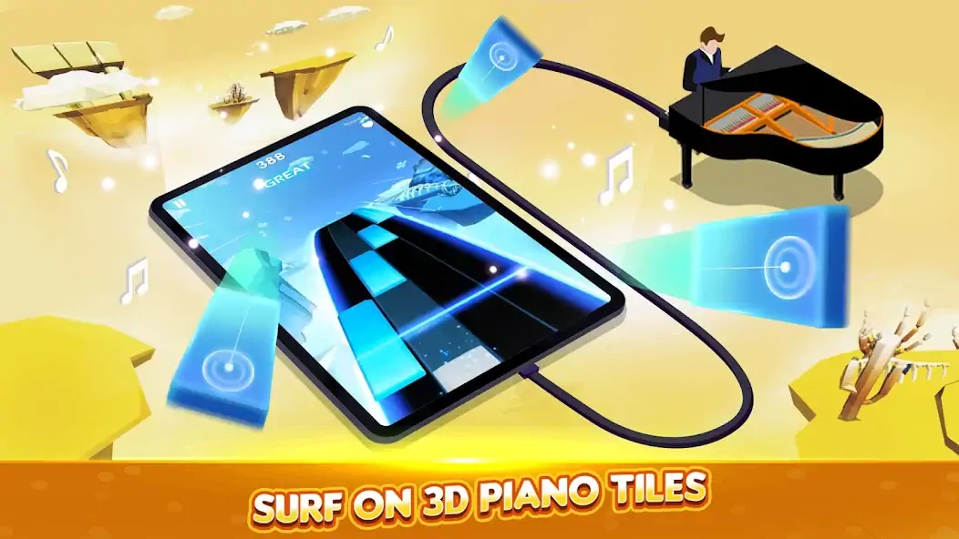 Download Piano Fever MOD [Unlimited money/gems] + MOD [Menu] APK for Android